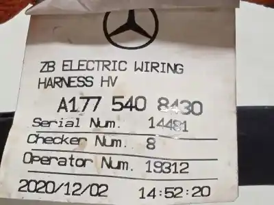 Recambio de automóvil de segunda mano de modulo electronico para mercedes clase a berlina (bm 177) a 200 (177.187) referencias oem iam a1775408430 1775408430 