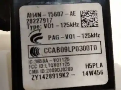 Автозапчастина б/у електронний модуль для land rover range rover evoque (l538) 2.2 d 4x4 посилання на oem iam ah4n15607ae  