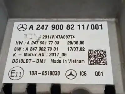 Recambio de automóvil de segunda mano de pantalla multifuncion para mercedes clase a berlina (bm 177) a 200 (177.187) referencias oem iam a2479008211 2479008211 