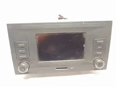 Автозапчастина б/у аудіо система / радіо cd для seat leon (5f1) 1.6 tdi посилання на oem iam 5f0035871  5f00358712zz