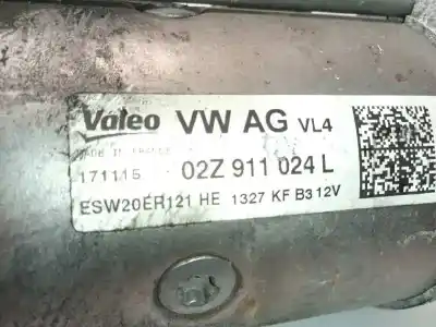 Автозапчастина б/у двигун запускається для seat leon (5f1) 1.6 tdi посилання на oem iam 02z911024l esw20er121 