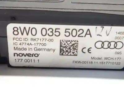 Автозапчасти б/у электронный модуль за audi a4 berlina (8w2) 2.0 16v tdi ссылки oem iam 8w0035502a  