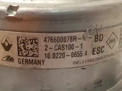 Автозапчастина б/у абс для dacia dokker 1.5 blue dci diesel fap cat посилання на oem iam 476600078r 10022006554 28515242123