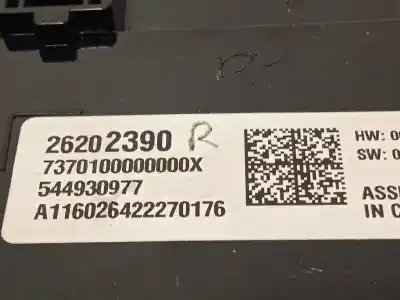 Recambio de automóvil de segunda mano de pantalla multifuncion para opel insignia berlina excellence referencias oem iam 26202390 544930977 