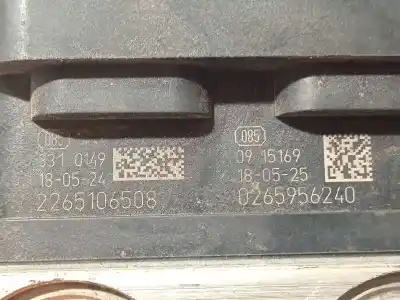 Peça sobressalente para automóvel em segunda mão abs por citroen c4 cactus shine referências oem iam 9808055980 970025 0265956240