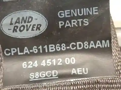 Автозапчастина б/у задній лівий ремін безпеки для land rover range rover autobiography посилання на oem iam cpla611b68cd8aam lr045763 