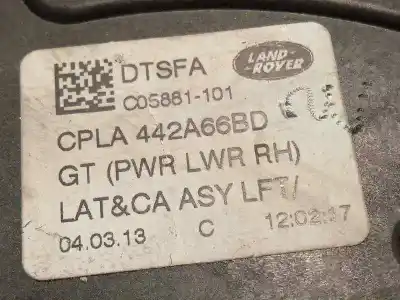 Автозапчастина б/у замок заднього правого дверя для land rover range rover autobiography посилання на oem iam cpla442a66bd lr048310 