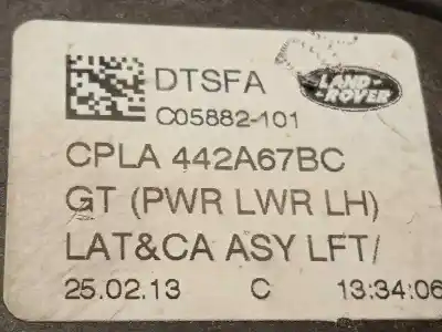 Автозапчастина б/у замок дверей заднього лівого для land rover range rover autobiography посилання на oem iam cpla442a67bc lr048311 