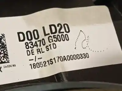 Автозапчасти б/у регулятор стекла заднего левого за kia niro i (de) 1.6 gdi hybrid ссылки oem iam 83470g5000  