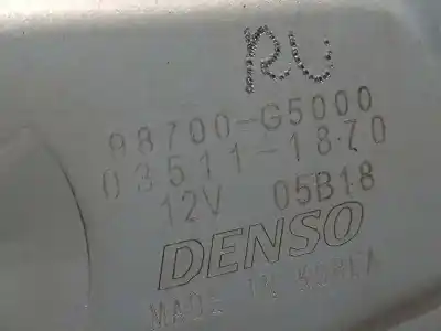 Автозапчасти б/у мотор заднего стеклоочистителя за kia niro i (de) 1.6 gdi hybrid ссылки oem iam 98700g5000 035111870 