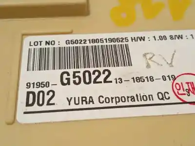 Автозапчасти б/у блок реле/предохранителей за kia niro i (de) 1.6 gdi hybrid ссылки oem iam 91950g5022  