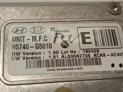 Автозапчасти б/у электронный модуль за kia niro i (de) 1.6 gdi hybrid ссылки oem iam 95740g5010  