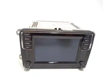 Second-hand car spare part audio system / radio cd for skoda yeti (5l) 1.2 tsi oem iam references 5l0035200 5l0035200izy 