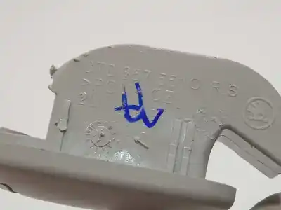 Second-hand car spare part left sunshade for skoda yeti (5l) 1.2 tsi oem iam references 3t0857551q 3t0857551q2f4 