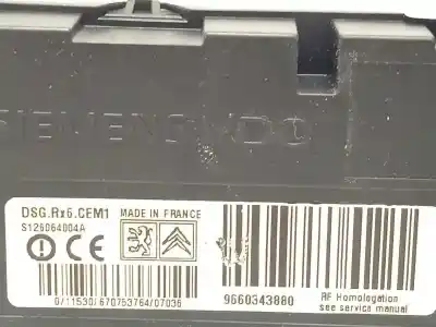 Second-hand car spare part electronic module for lancia phedra (180) 2.0 jtd oem iam references 9660343880  