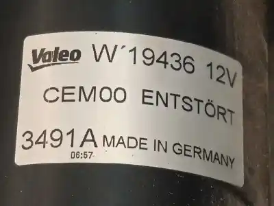 Second-hand car spare part front windshield wiper motor for citroen c4 lim. collection oem iam references w19436 3491a 6405rk