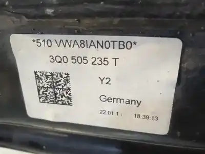 Recambio de automóvil de segunda mano de puente trasero para volkswagen tiguan (5n2) 2.0 tdi referencias oem iam 3q0505235t  