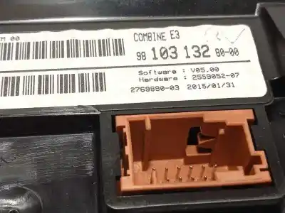 Автозапчастина б/у панель інструментів для citroen c4 cactus feel посилання на oem iam 9810313280  