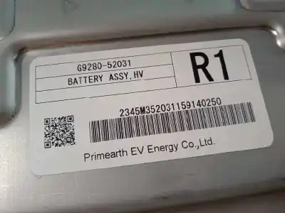 Pièce détachée automobile d'occasion batterie pour toyota yaris (_p13_) 1.5 hybrid (nhp130_) références oem iam g928052031 g951052031 