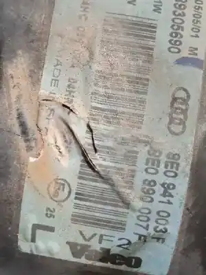 Peça sobressalente para automóvel em segunda mão farol / farolim esquerdo por audi a4 berlina (8e) 1.9 tdi (96kw) referências oem iam 8e0941003f 89305690 8e0941029c