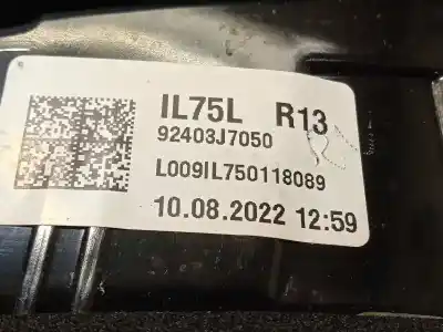 Автозапчасти б/у внутренний левый задний фонарь за kia ceed 1.0 tgdi cat ссылки oem iam 92403j7050  