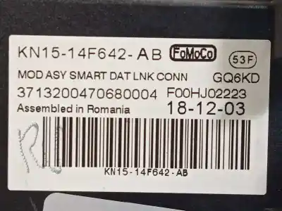 Second-hand car spare part electronic module for ford ecosport (cr6) 1.0 ecoboost cat oem iam references kn1514f642ab  