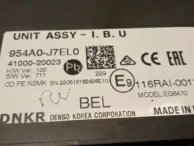 Автозапчастина б/у електронний модуль для kia ceed 1.0 tgdi cat посилання на oem iam 954a0j7el0 4100020023 