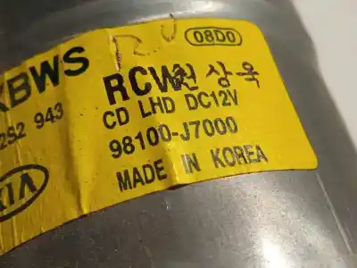 Автозапчастина б/у двигатель передніх склоочисників для kia ceed 1.0 tgdi cat посилання на oem iam 98100j7000 f00s2s2943 