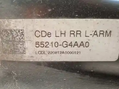 Автозапчасти б/у задний левый нижний рычаг подвески за kia ceed 1.0 tgdi cat ссылки oem iam 55210g4aa0  