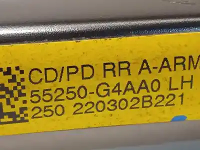 Pezzo di ricambio per auto di seconda mano braccio di sospensione inferiore posteriore sinistro per kia ceed 1.0 tgdi cat riferimenti oem iam 55250g4aa0  