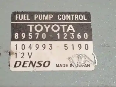 Second-hand car spare part electronic module for toyota auris (_e18_) 1.2 (nre185_) oem iam references 8957012360 1049935190 