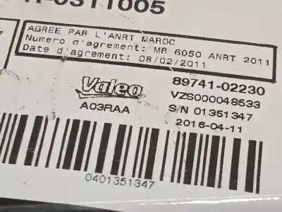 Second-hand car spare part electronic module for toyota auris (_e18_) 1.2 (nre185_) oem iam references 8974102230  