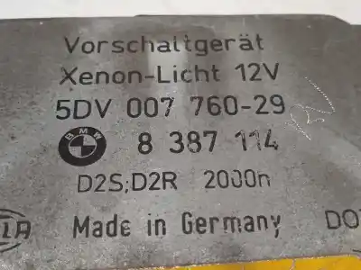 Pièce détachée automobile d'occasion  module de ballast de phare xenon pour bmw serie 5 berlina (e39) 530d références oem iam 8387114 5dv00776029 63128387114