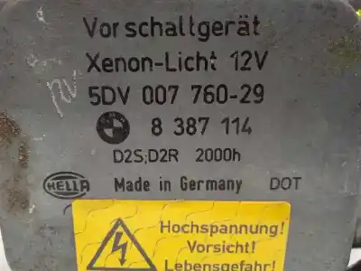 Recambio de automóvil de segunda mano de centralita faros xenon para bmw serie 5 berlina (e39) 525i referencias oem iam 8387114 5dv00776029 