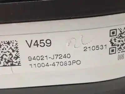 Автозапчастина б/у панель інструментів для kia ceed (cd) 1.4 t-gdi посилання на oem iam 94021j7240 1100447083po 