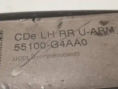 Автозапчасти б/у левый задний верхний рычаг подвески за kia ceed (cd) 1.4 t-gdi ссылки oem iam 55100g4aa0  