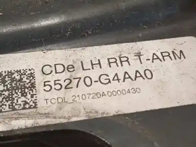 Автозапчасти б/у задний левый нижний рычаг подвески за kia ceed (cd) 1.4 t-gdi ссылки oem iam 55270g4aa0  