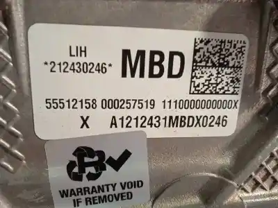 Pezzo di ricambio per auto di seconda mano motore completo per opel astra k lim. 5türig 1.2 riferimenti oem iam lih f12shl 