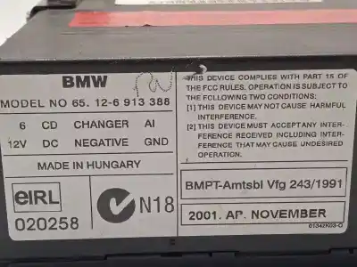 Pezzo di ricambio per auto di seconda mano modulo elettronico per bmw x5 (e53) 3.0d riferimenti oem iam 65126913388  