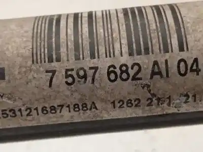 Автозапчастина б/у трансмісія задня права для bmw serie 1 lim. (f20) 118d посилання на oem iam 7597682 33208680348 