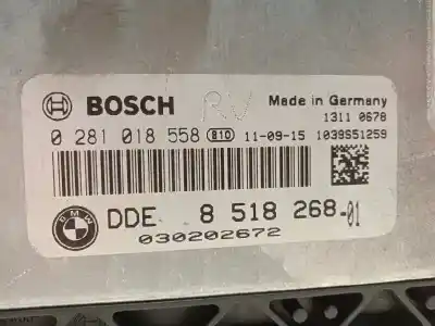 Second-hand car spare part ecu engine control for bmw serie 3 touring (e91) 318d oem iam references 8518268 0281018558 
