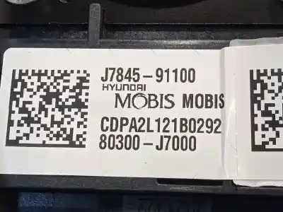 Peça sobressalente para automóvel em segunda mão kit airbag por kia xceed (cd) 1.6 crdi 115 referências oem iam 84710j7aa0wk 80300j7000 80100j7000