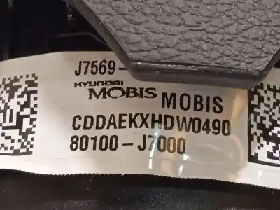 Peça sobressalente para automóvel em segunda mão kit airbag por kia xceed (cd) 1.6 crdi 115 referências oem iam 84710j7aa0wk 80300j7000 80100j7000