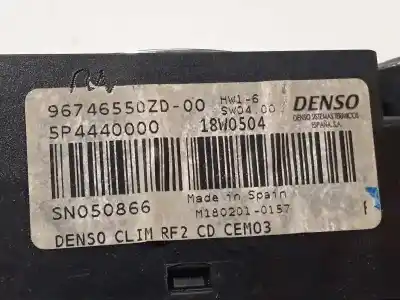 Автозапчасти б/у климат-контроль за citroen c-elysée shine ссылки oem iam 96746550zd 9823740080 