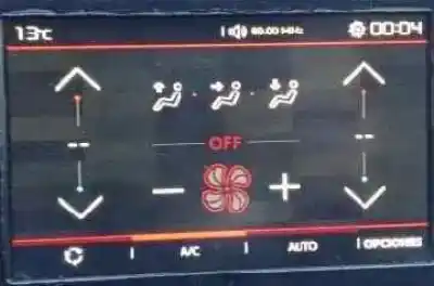 Pezzo di ricambio per auto di seconda mano display multifunzione per citroen c4 picasso * riferimenti oem iam 9825029380 a2c15851900 