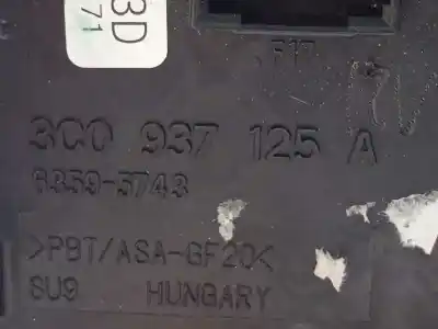 İkinci el araba yedek parçası röle/sigorta kutusu için audi q3 (8ug) attraction oem iam referansları 3c0937125a  