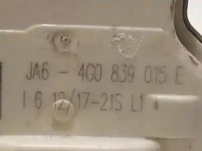 Автозапчасти б/у замок задней левой двери за audi q3 (8ug) attraction ссылки oem iam 4g0839015e  