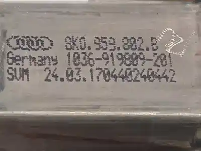 Автозапчастина б/у регулятор переднього правого скла для audi q3 (8ug) attraction посилання на oem iam 8u0837462 8k0959802b 