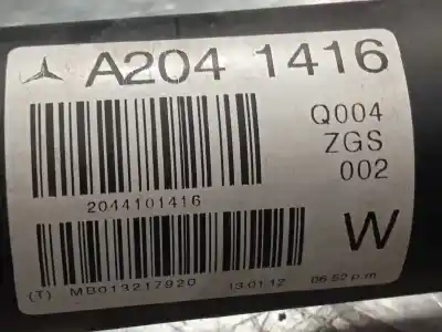 Tweedehands auto-onderdeel centrum transmissie voor mercedes clase c (w204) coupe c 250 cdi blueefficiency (204.303) oem iam-referenties 2044101416 a2044101416 