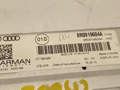 Автозапчасти б/у многофункциональный дисплей за audi a5 coupe (8t) 2.0 tdi ссылки oem iam 8r0919604a  